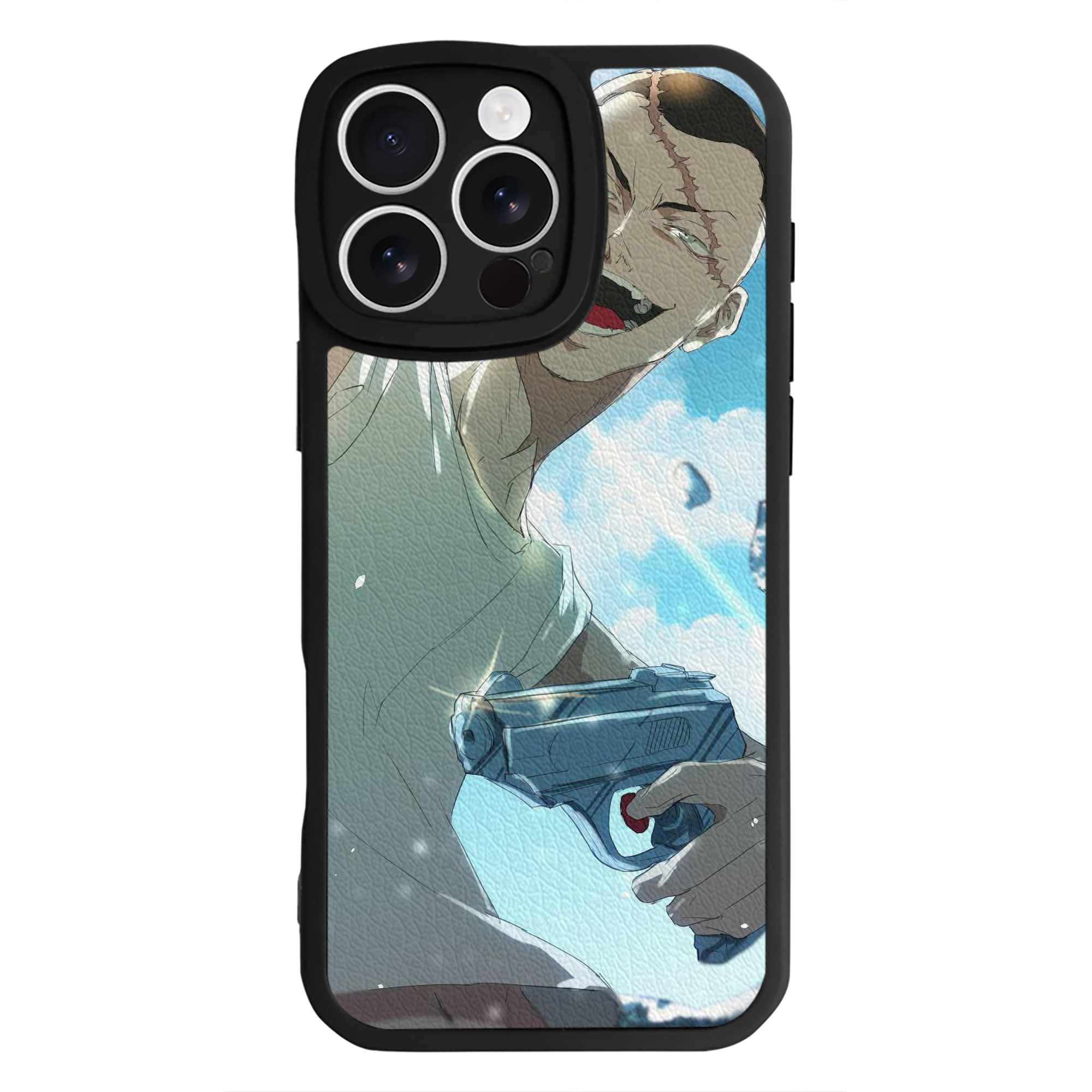 （画像用） 東京リベンジャーズ Tokyo Revengers 【iPhone 16シリーズ対応】シリコンスマホケース（レザー調） 材質：シリコン